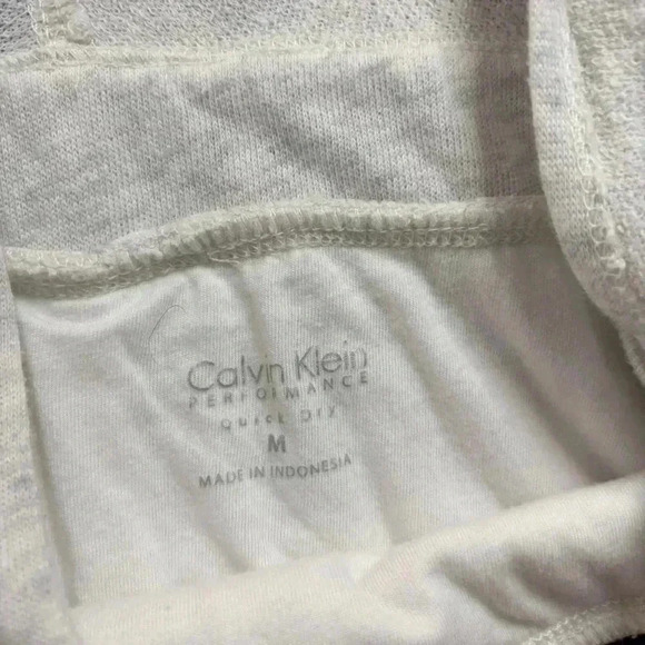 Calvin Klein Performance Womens Quick Dry Light Gray Athletic Tank Dress Size M - Picture 4 of 6